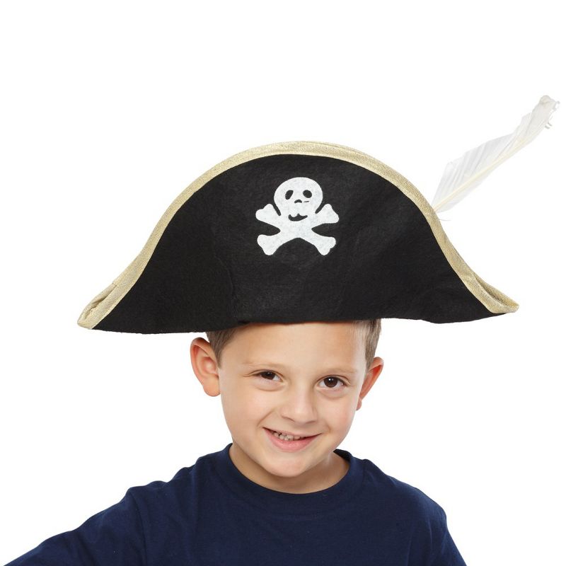 Dress Up America Foldable Pirate Hat, 1 of 2