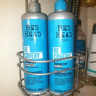 Tigi Bed Head, Recovery, Moisture Rush Shampoo, For Dry, Damaged Hair,  13.53 Fl Oz (400 Ml) : Target