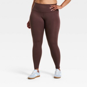 Women's High-Rise Fleece Lined Winter Leggings - All In Motion™ - 1 of 3
