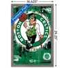 Trends International NBA Boston Celtics - Maximalist Logo 23 Framed Wall Poster Prints - 3 of 4