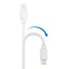 Just Wireless TPU Lightning to USB-A Cable- White - image 4 of 4