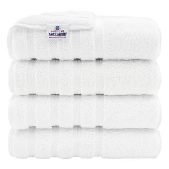 American Soft Linen Bath Mat Non Slip, 20 Inch By 34 Inch, 100% Cotton Bath  Rugs For Bathroom, Brown : Target