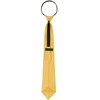 INSPIRE CHIC Men's Solid Color Satin Shine Pre-tied Knot Zipper Ties - 4 of 4