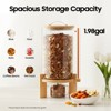 YIYIBYUS Cereal Dispenser, Cereal Containers Storage For Pantry Organization And Storage - 2 of 4