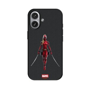Marvel Deadpool Badge MagSafe Compatible Cell Phone Case for Apple iPhone 17 Series - 1 of 4