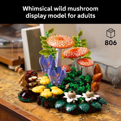 Детские конструкторы LEGO Botanicals Woodland Mushrooms - 11505 — фото 2