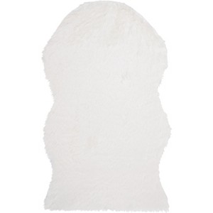 Faux Sheep Skin FSS115 Power Loomed Indoor Rugs - Safavieh - 1 of 4