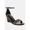 Nidara Studs Embellished Genuine Leather  Sandals Women - 2 of 4