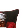 C&F Home 18" x 18" Santa Claus With Toys Printed and Embroidered Christmas Throw Pillow - 3 of 4