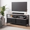 Dresser TV Stand 50 Inch Entertainment Center with Storage TV Stand for Bedroom Small TV Stand Dresser with Drawers and Shelves - 3 of 4