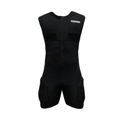 POWERHANDZ 10lb Full Body Resistance Suit - Black S