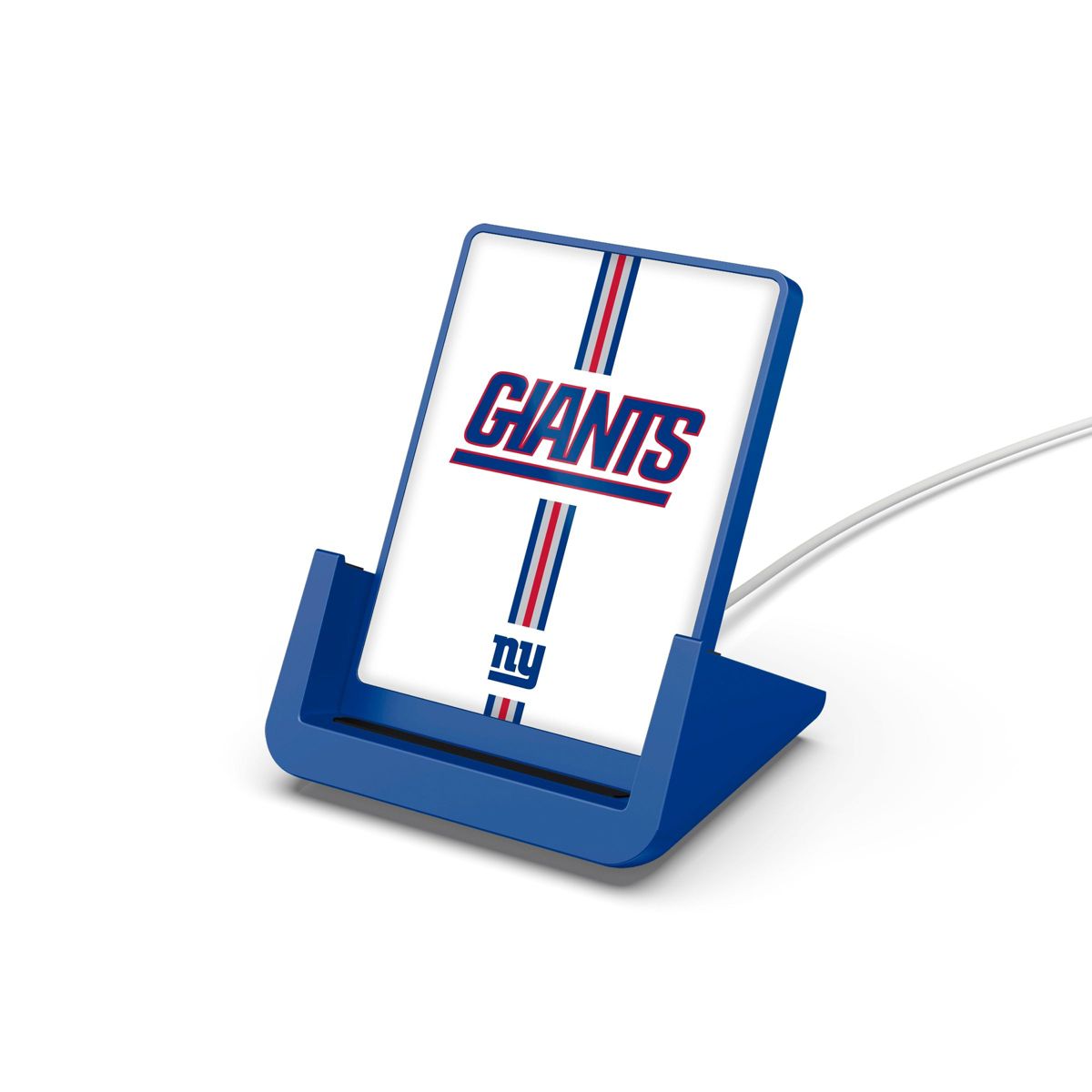 SOAR NFL Cell Phone Wireless Charging Stand- New York Giants