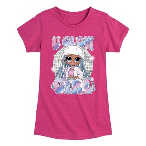 Girls' - LOL Surprise! - Winter Dolls Fitted Short Sleeve Graphic T-Shirt - 1 of 4