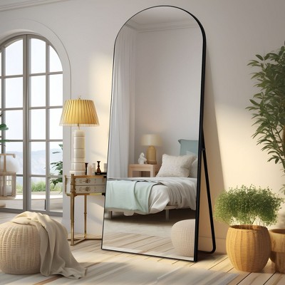 PexFix Arch Solid Wood Full Length Mirror Floor Mirror