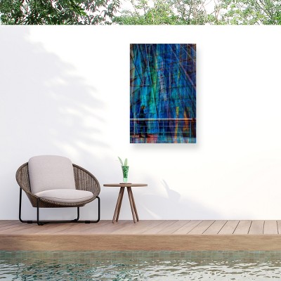 Trademark Fine Art - Massimo Della Latta Blu Matted Framed Art