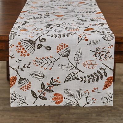 Split P Autumn Berries Table Runner - 54''L - Off-White