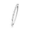 RS Pure by Ross-Simons 0.10 ct. t.w. Diamond Ring in Sterling Silver - 3 of 4