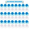 ArtCreativity Bulk Christmas Snowflake Sticky Toys for Kids - (Set of 48) - 2 of 4