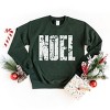 Noel Block Distressed - Women's Graphic Sweatshirt - 2 of 4