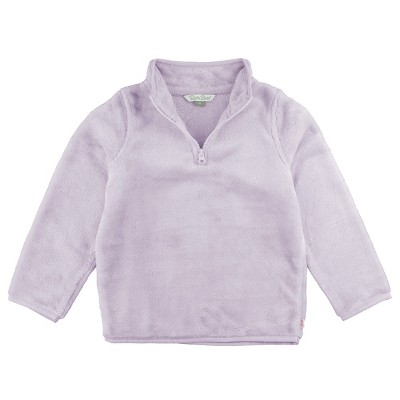 RuffleButts Infant Girls Fleece Pullover