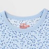 Girls' Adaptive 2pk Short Sleeve T-Shirt - Cat & Jack™ Light Blue/Yellow - 3 of 3