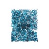 John Bead 2000-Piece 4mm (SS16) Aqua Acrylic Round Flat Back Rhinestones - 2 of 4