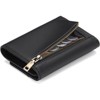 Clotth Small Wallets for Women - RFID Blocking PU Leather Trifold Ladies Wallet with Zipper Coin Pocket -Easy-to-Use,for Daily Use,Travel,Work - 2 of 4