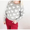 Women's Heart Sweater - ALLIE ROSE - 2 of 3