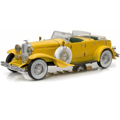 1934 Duesenberg II SJ Yellow "The Great Gatsby" (2013) Movie 1/18 Diecast Model Car by Greenlight