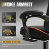 GTPLAYER Swivel Dorm Gaming Chair, Ergonomic Computer Chair with Footrest, Lumbar Support, PU Leather - 4 of 4