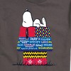Men's - Peanuts - Snoopy Patchwork Doghouse Short Sleeve Graphic T-Shirt - 2 of 4
