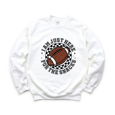 Simply Sage Market Women's Graphic Sweatshirt I Am Just Here For The Snacks