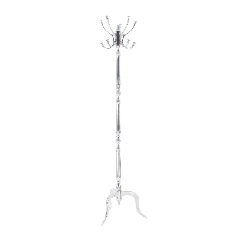 Traditional Iron Coat Rack Silver - Olivia &#38; May, 6 of 7