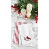 C&F Home Cardinal Holly Towel - 2 of 3