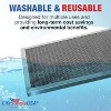 LifeSupplyUSA Aluminum Electrostatic Air Filter Replacement Washable Air PurifierA/C Filter for Central HVAC MERV 8 Long-Lasting - 4 of 4