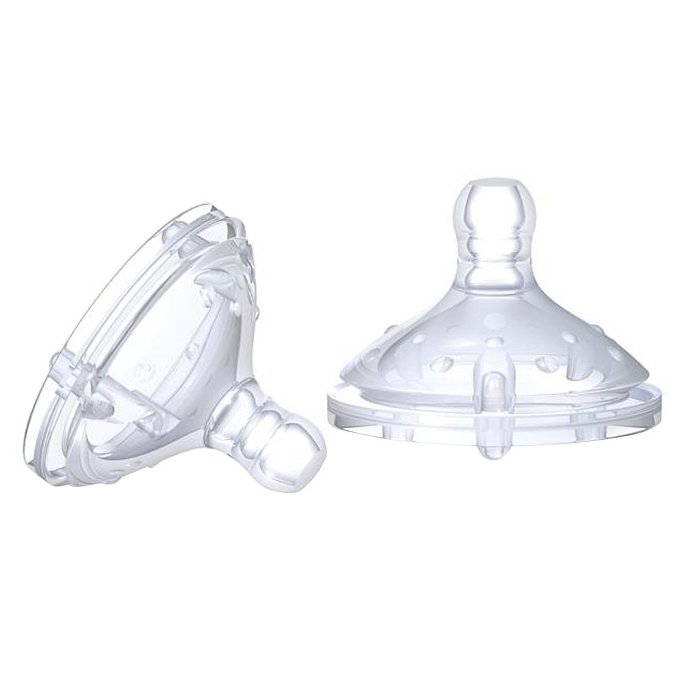 UPC 048526676620 product image for Nuby Natural Touch Bottle Nipples Fast Flow - 2pk | upcitemdb.com