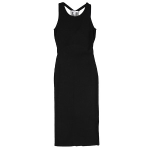 bar III Womens Cutout Varsity-Stripe Bodycon Dress, Black, X-Large - 1 of 2