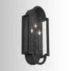 Capital Lighting Monroe 3 - Light Wall Light in  Black - 3 of 4