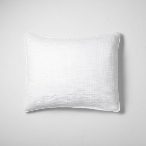 King 100% Washed Linen Solid Pillowcase Set Natural - Casaluna™ : Target