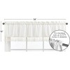 Sweet Jojo Designs Window Valance Treatment 54in. Boho Fringe Ivory - 2 of 4