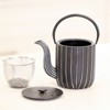 Frieling "Marage", Cast Iron Teapot, 34 fl. oz., Black/Silver - 2 of 4