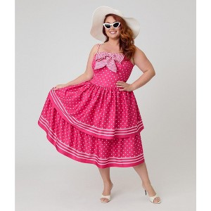 pink dress 1x Light Pink Chiffon Long Sleeve Pleated Plus Maxi Dress