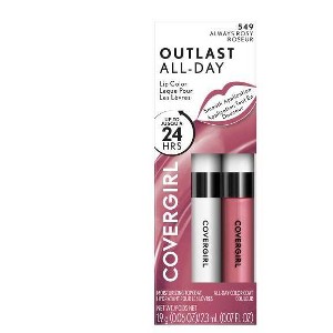 COVERGIRL Outlast All-Day Lip Color withTopcoat - 0.077 fl oz - 1 of 4