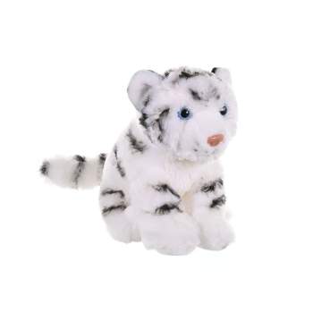 Wild Republic Cuddlekins Mini White Tiger Cub Stuffed Animal, 8 Inches