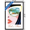 Trends International The White Lotus - Let's Fun Framed Wall Poster Prints - 3 of 4