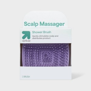 Scalp Massage Shampoo Detangling Hair Brush - Brown - up&up™ - 1 of 4