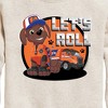 Boys' - Paw Patrol - Let's Roll Zuma Graphic Long Sleeve Fleece Sweatshirt - 2 of 4