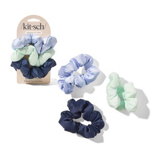 Kitsch Women's Cloud Scrunchies - Garden Bouquet - 3ct - 1 of 4