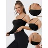Allegra K Women's Spaghetti Strap Build in Bra Padded Sleeveless Tank Tops - 3 of 4