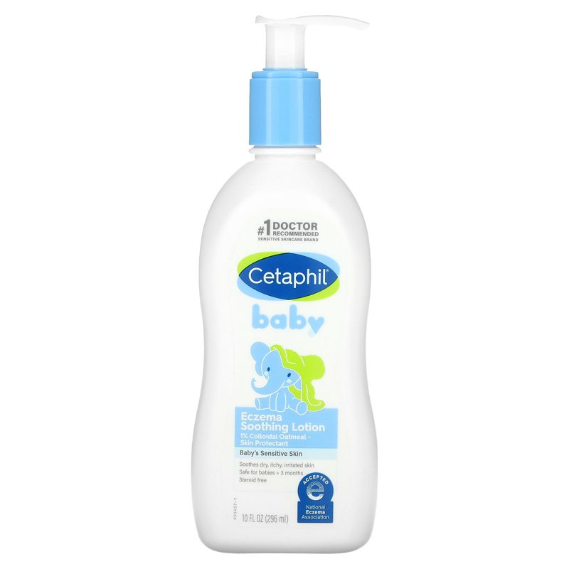 Cetaphil Baby, Eczema Soothing Lotion, 10 fl oz (296 ml), 1 of 4